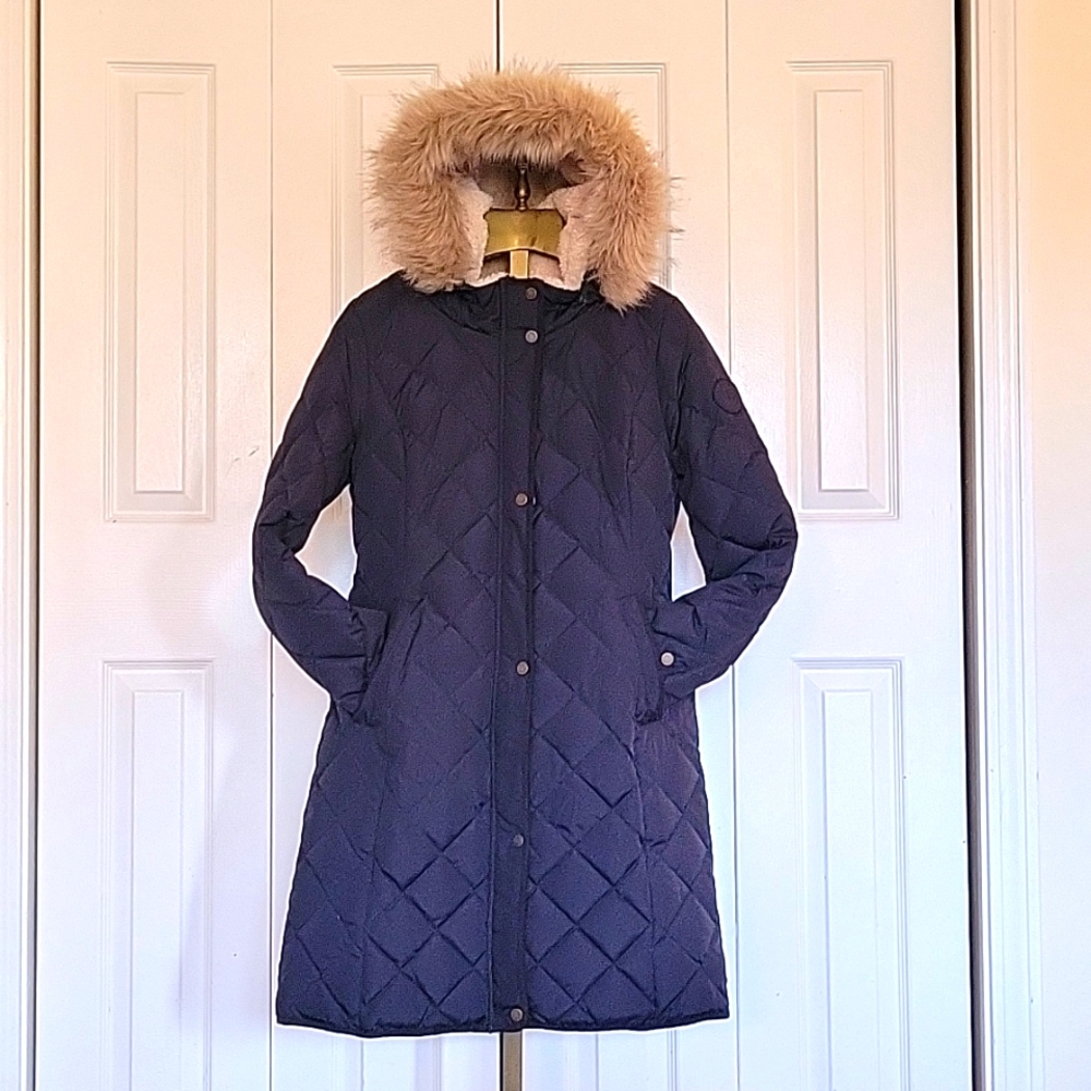 Womens Ralph Lauren Down-Filled Coat